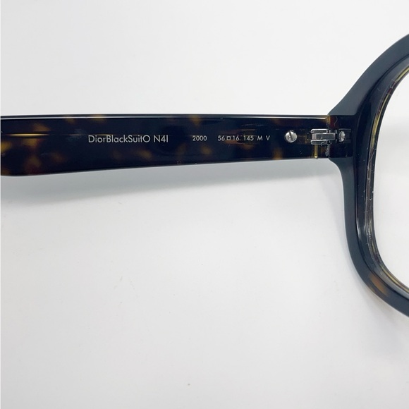 DIOR EYEWEAR Blacksuit Tortoiseshell Acetate and Silver-Tone Aviator Glasses - Picture 9 of 12